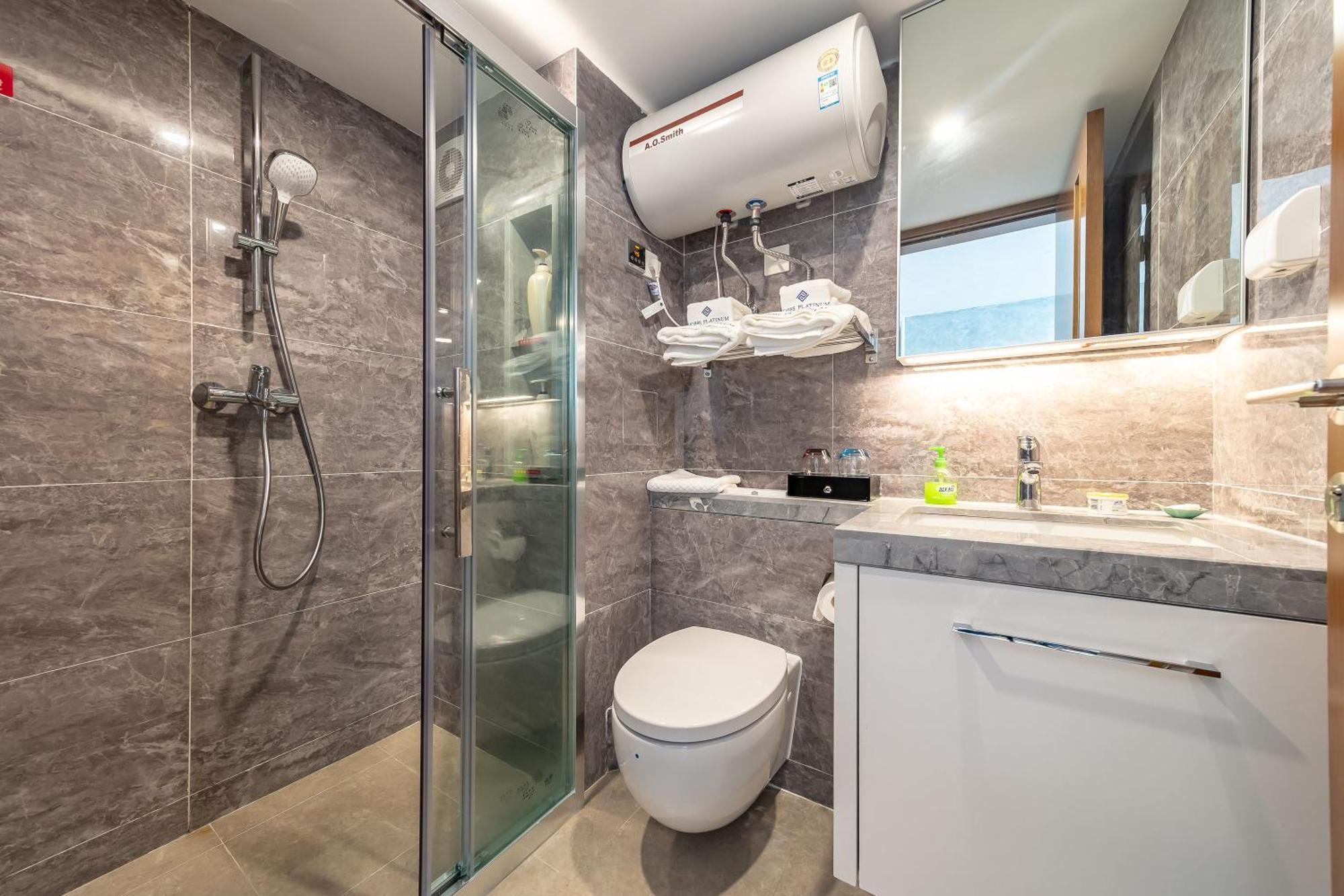 Boruisi Plaza Residence Apartment - Shenzhen Futian Convention & Exhibition Center Экстерьер фото