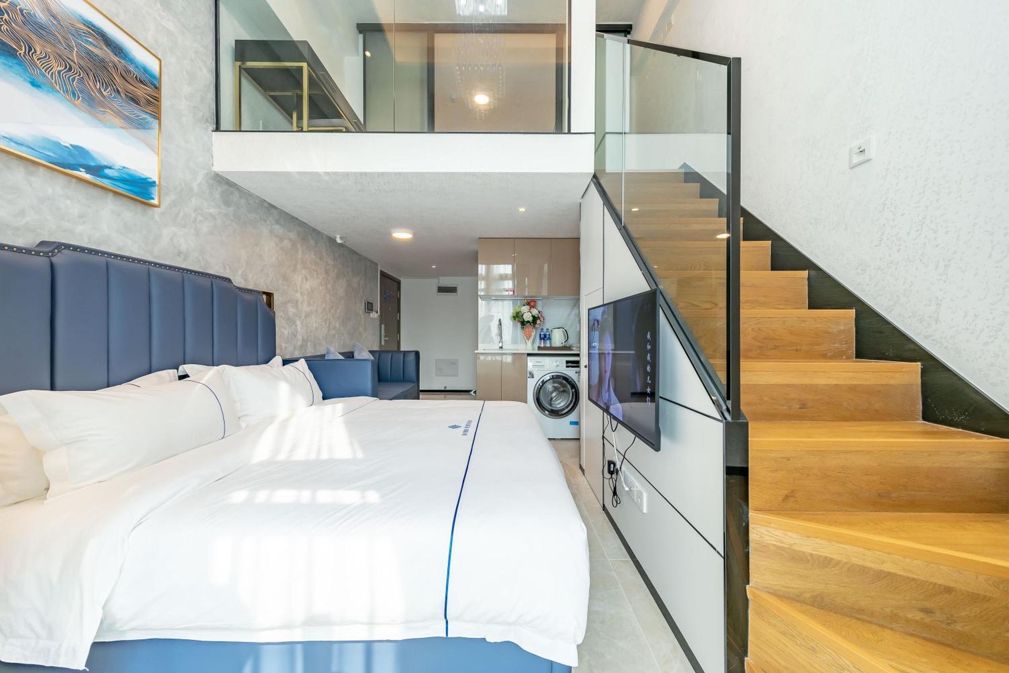 Boruisi Plaza Residence Apartment - Shenzhen Futian Convention & Exhibition Center Экстерьер фото