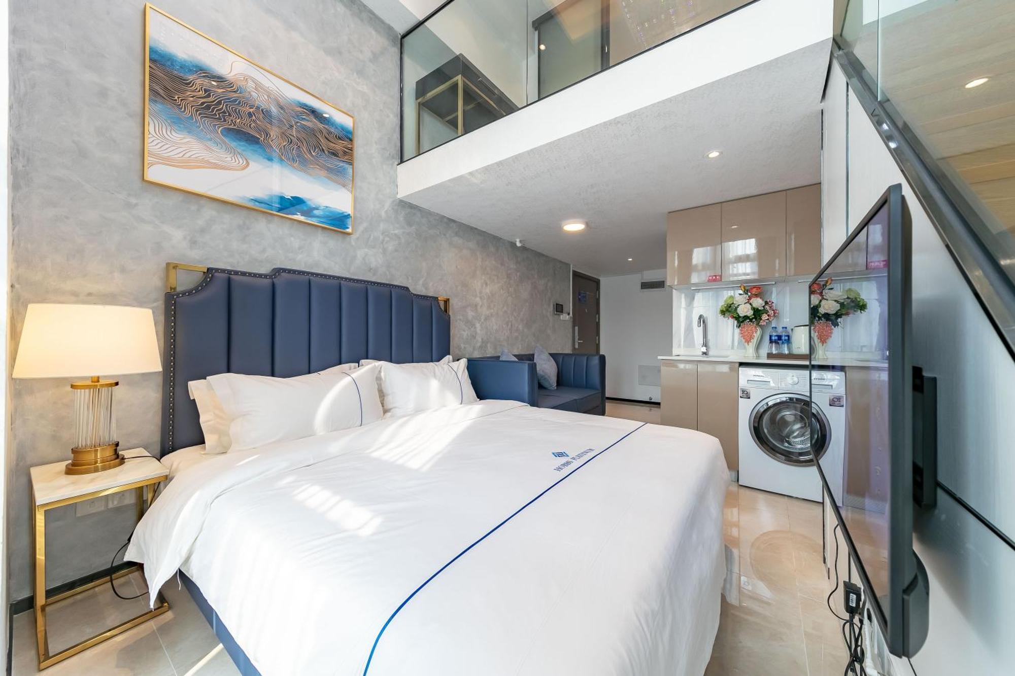 Boruisi Plaza Residence Apartment - Shenzhen Futian Convention & Exhibition Center Экстерьер фото
