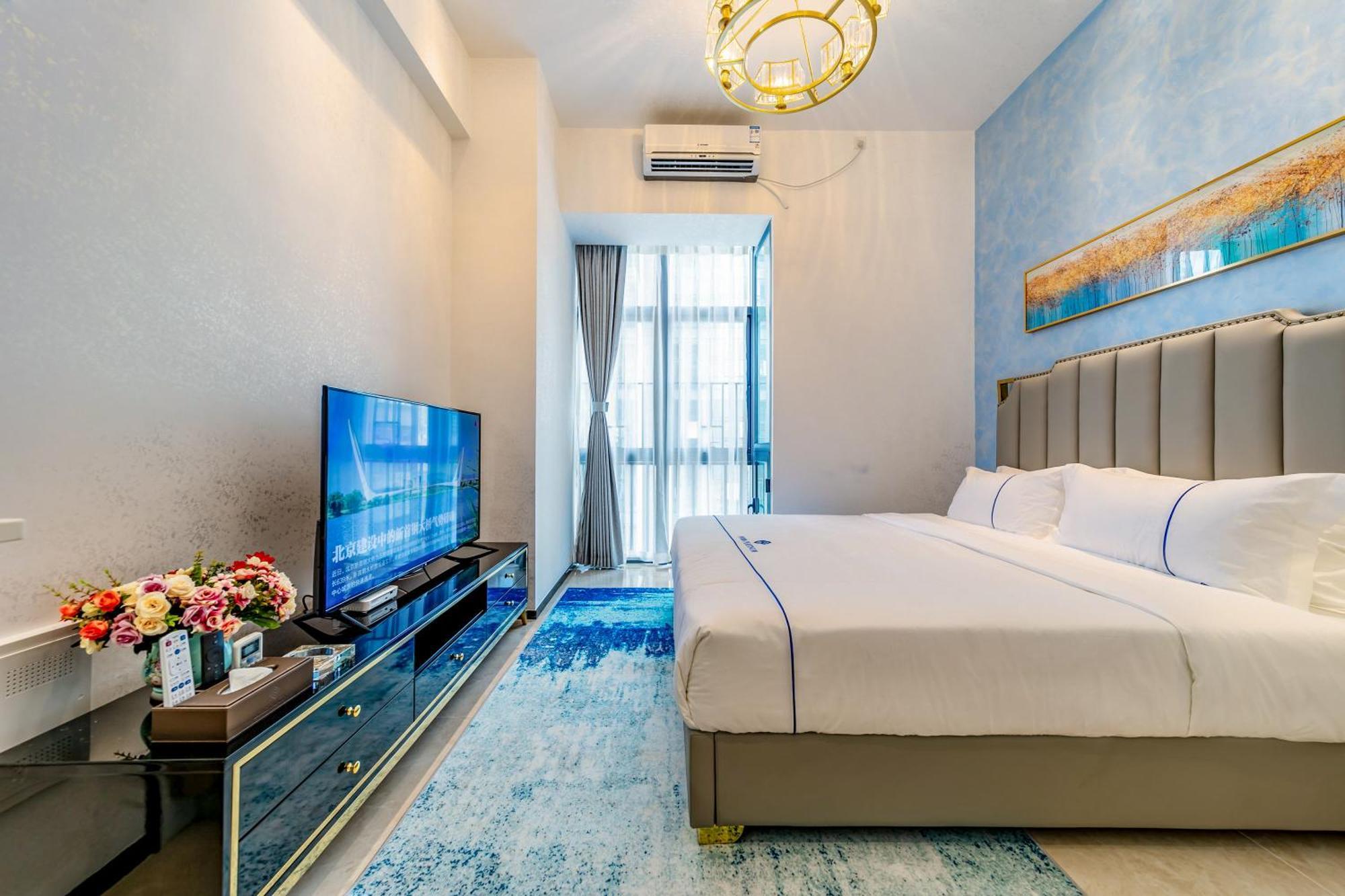 Boruisi Plaza Residence Apartment - Shenzhen Futian Convention & Exhibition Center Экстерьер фото