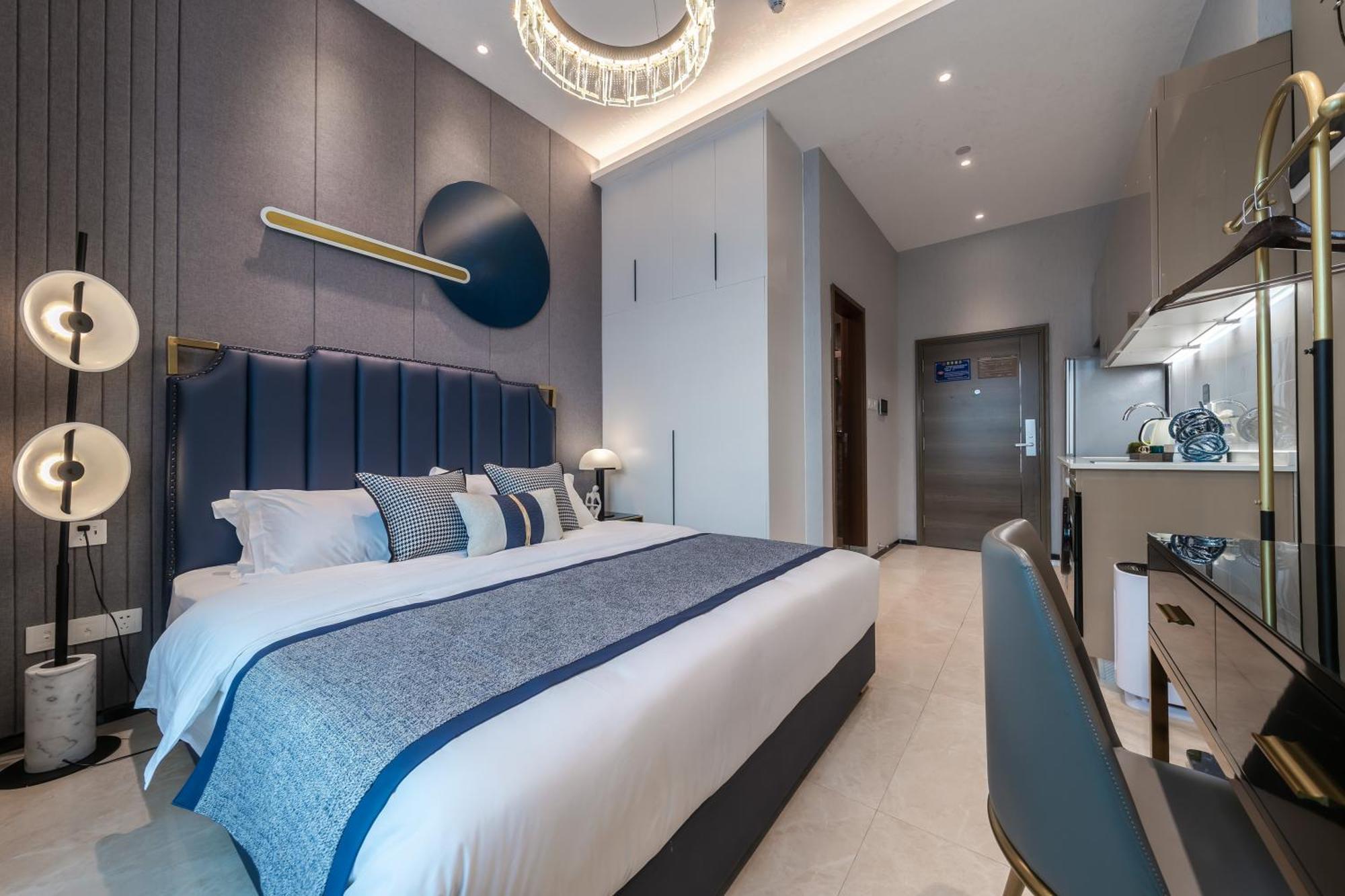 Boruisi Plaza Residence Apartment - Shenzhen Futian Convention & Exhibition Center Экстерьер фото