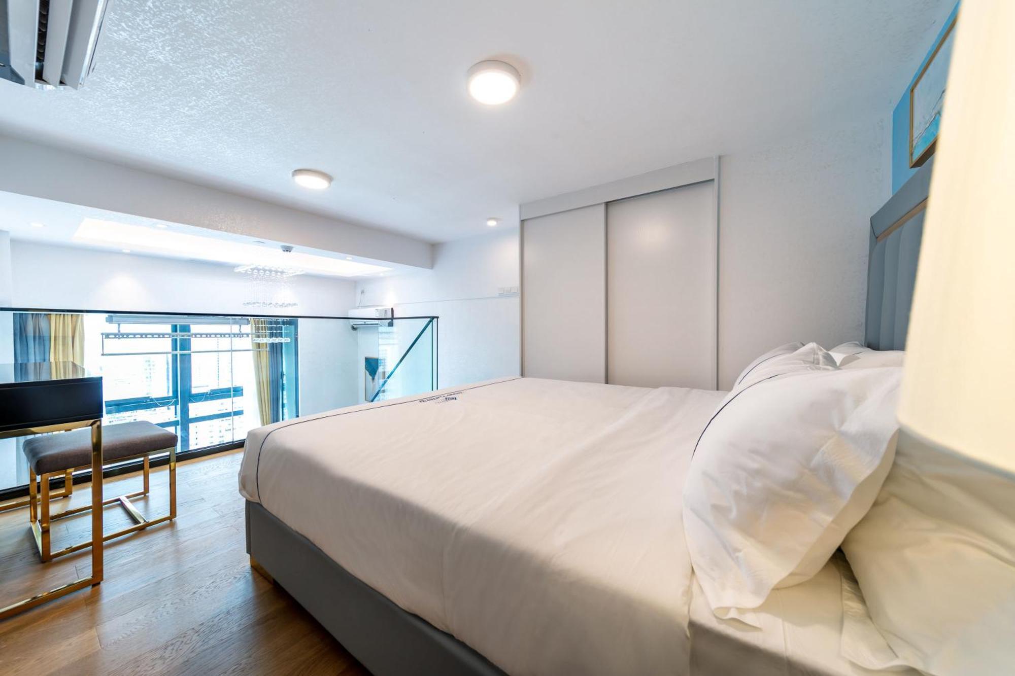 Boruisi Plaza Residence Apartment - Shenzhen Futian Convention & Exhibition Center Экстерьер фото